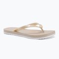 Moteriškos šlepetės per pirštą Calvin Klein YW0YW01720 Thong+ Tpu Metallic eggshell/bright white