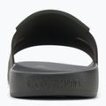Vyriškos šlepetės Calvin Klein HM0HM01752 Pool Slide Double T dark olive 6