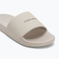 Vyriškos šlepetės Calvin Klein HM0HM01754 Pool Slide Ck Square feather grey 7