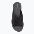 Vyriškos šlepetės Calvin Klein YM0YM01223 Cross Sandal Crxs Tx triple black 5