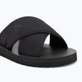 Vyriškos šlepetės Calvin Klein YM0YM01223 Cross Sandal Crxs Tx triple black 7