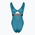 Moteriškas maudymosi kostiumas Calvin Klein KW0KW02746 Intense Power One Piece Fashion Fit storm blue 2