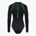 Moteriškas vientisas maudymosi kostiumas Calvin Klein KW0KW02790 Intense Power Move Rashguard One Piece pvh black 2