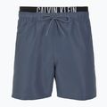Vyriški maudymosi šortai Calvin Klein KM0KM01093 Intense Power Medium Double WB grisaille