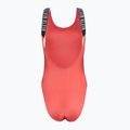 Moteriškas vientisas maudymosi kostiumas Calvin Klein KW0KW02754 Intense Power Rib Scoop Back One Piece-RP dazzling coral 2