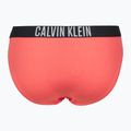 Maudymosi kostiumėlio apačia Calvin Klein KW0KW02752 Intense Power Rib Bikini dazzling coral 2