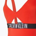 Moteriškas maudymosi kostiumas Calvin Klein KW0KW02746 Intense Power One Piece Fashion Fit flaming chili 3