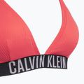 Maudymosi kostiumėlio viršus Calvin Klein KW0KW02750 Intense Power Rib Triangle-RP dazzling coral 3