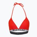 Maudymosi kostiumėlio viršus Calvin Klein KW0KW02854 Intense Power Triangle-RP flaming chili 2