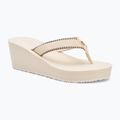 Moteriškos šlepetės per pirštą Tommy Hilfiger Wedge Beach Sandal muslin