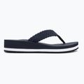 Moteriškos šlepetės per pirštą Tommy Hilfiger Crochet Mid Beach Sandal space blue 2