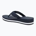 Moteriškos šlepetės per pirštą Tommy Hilfiger Crochet Mid Beach Sandal space blue 3