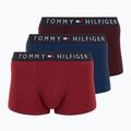 Trumpikės Tommy Hilfiger UM0UM03180 Trunk 3 poros deep burgundy/purple navy/deep rouge heather