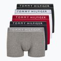 Vyriškos trumpikės Tommy Hilfiger UM0UM03679 5 poros white/mid red/desert sky/mid heather/black