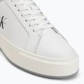Moteriški batai Calvin Klein YW0YW01945 Basket Cups Laceup Leather bright white/black 7