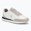 Moteriški batai Calvin Klein YW0YW01942 Retro Runner Lace Up Leather MG bright white/chateau