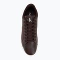 Moteriški batai Calvin Klein YW0YW01781 3 Cupsole Laceup PU MG burgundy/bright white 5
