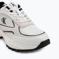 Moteriški batai Calvin Klein YW0YW02009 Hike Runner Mesh Mix MET MG bright white/black 7