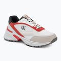 Vyriški batai Calvin Klein YM0YM01379 Hike Runner Mesh MIX bright white/grey/flame scarlet