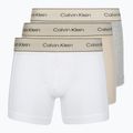Vyriškos trumpikės Calvin Klein LV00NB4447 Brief 3 pairs oyster gray/grey heather/white