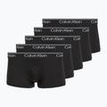 Trumpikės Calvin Klein LV00NB4412 Low Rise Trunk 5 poros black