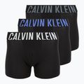 Trumpikės Calvin Klein 000NB3609A Brief 3 poros black bodies/turbulence/white/iridescent