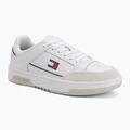 Vyriški batai Tommy Jeans Cupsole Leather white