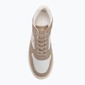 Moteriški batai Tommy Hilfiger Sporty Cupsole Tumbled Leather coastal taupe/ecru/yellow 5