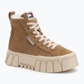 Tommy Jeans moteriški batai Vulc Flatform Suede Wl bronze twist