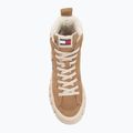 Tommy Jeans moteriški batai Vulc Flatform Suede Wl bronze twist 5