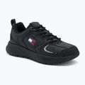 Tommy Jeans vyriški batai Runner Leather black