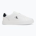 Vyriški batai Calvin Klein YM0YM01435 Classic Cupsole Laceup Leather bright white/navy 2