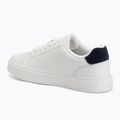 Vyriški batai Calvin Klein YM0YM01435 Classic Cupsole Laceup Leather bright white/navy 3