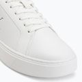 Vyriški batai Calvin Klein YM0YM01435 Classic Cupsole Laceup Leather bright white/navy 7