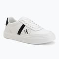 Vyriški batai Calvin Klein HM0HM02237 Classic Cups Lace Leather EMB Tongue bright white/black