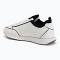 Moteriški batai Calvin Klein HW0HW02994 Retro Runner Sock Patch Leather bright white/black 3