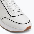 Moteriški batai Calvin Klein HW0HW02994 Retro Runner Sock Patch Leather bright white/black 7