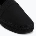 Moteriškos espadrilės Calvin Klein HW0HW02934 Oblique Webbing Triple Black 7