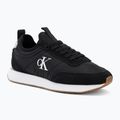 Moteriški batai Calvin Klein YW0YW02060 Retro Runner Sock Laceup Mix Mat black/bright white