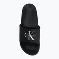Moteriškos šlepetės Calvin Klein Ess Rubber Neoprene black/bright white 5