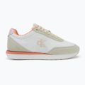 Moteriški batai Calvin Klein YW0YW01990 Retro Runner Lace Up Nylon Mg brilliant white/light cashew/pink 2