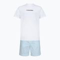 Vyriška pižama Calvin Klein LV00NM2903 classic white top/aurora stripe