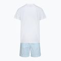 Vyriška pižama Calvin Klein LV00NM2903 classic white top/aurora stripe 2