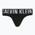 Vyriškos trumpikės Calvin Klein 000NB3607A Hip Brief 3 pairs black w/oatmeal logo/black w/age 2
