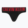 Vyriškos trumpikės Calvin Klein 000NB3607A Hip Brief 3 pairs black w/oatmeal logo/black w/age 3