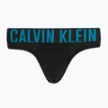Vyriškos trumpikės Calvin Klein 000NB3607A Hip Brief 3 pairs black w/oatmeal logo/black w/age 4