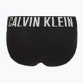 Vyriškos trumpikės Calvin Klein 000NB3607A Hip Brief 3 pairs black w/oatmeal logo/black w/age 5