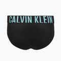 Vyriškos trumpikės Calvin Klein 000NB3610A Hip Brief 3 pairs black w/ombre blue logo/black w/c 3