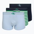 Vyriški bokseriai Calvin Klein LV00NB4472 Trunk 3 pairs shoreline/mardi gras green/cent s