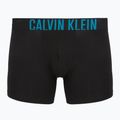 Trumpikės Calvin Klein 000NB3609A Boxer Brief 3 pairs black with oatmeal logo/black with age 3